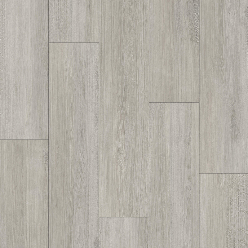 Mẫu gỗ màu xám nhạt SPC Click Sàn nhựa Vinyl