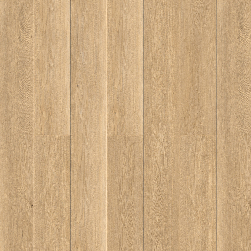 Vân gỗ sồi tự nhiên nhẹ được chạm nổi trong Đăng ký Sàn nhựa Vinyl Click cực kỳ yên tĩnh